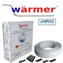 16MM PERT AL PERT UFH PIPE 50M ROLL PIPE +PIPE STAPLES WRAS APPROVED