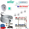 Wilo Underfloor Heating 60-70sqm Multi KIT- Water Wet 5 Layers Pipe