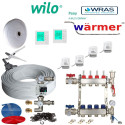 Wilo Underfloor Heating 60-70sqm Multi KIT- Water Wet 5 Layers Pipe