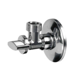 Wärmer System Angled Water Isolating Valves Wall Mounted 1/2''X1/2'' European Design