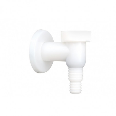 WASHING MACHINE SIPHON WITH CHECK IN VALVE WHITE CHROME