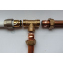 ADAPTER 16MM PIPE X 15MM COMPRESSION FITTINGS