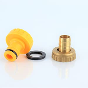 tap hose union nut and tail